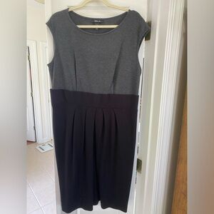 Style & Co black/gray size 14 dress
